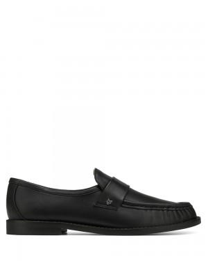 Loafers Naked Wolfe Goldie Sheep Leather Black | FKSNPV309