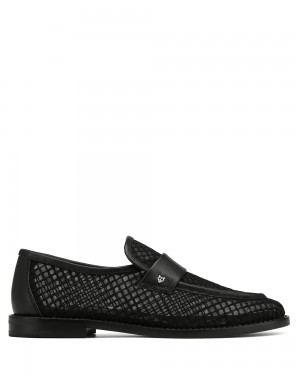 Loafers Naked Wolfe Lana Mesh Black | FVPLHS253