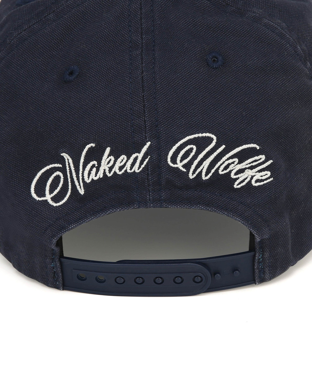 Caps Naked Wolfe Signature Unconstructed Cap Washed Navy | ATXSJY034