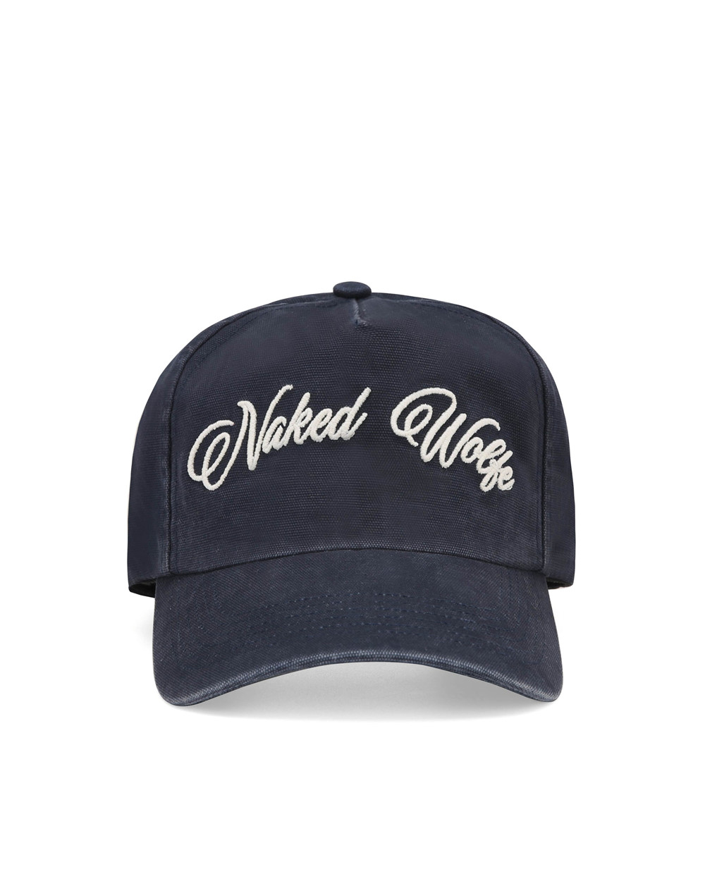 Caps Naked Wolfe Signature Unconstructed Cap Washed Navy | ATXSJY034