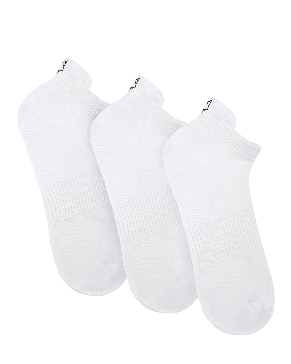 Festival Season Naked Wolfe 3 Pack Mens Egyptian Cotton Ankle Socks White | FUYKHX637