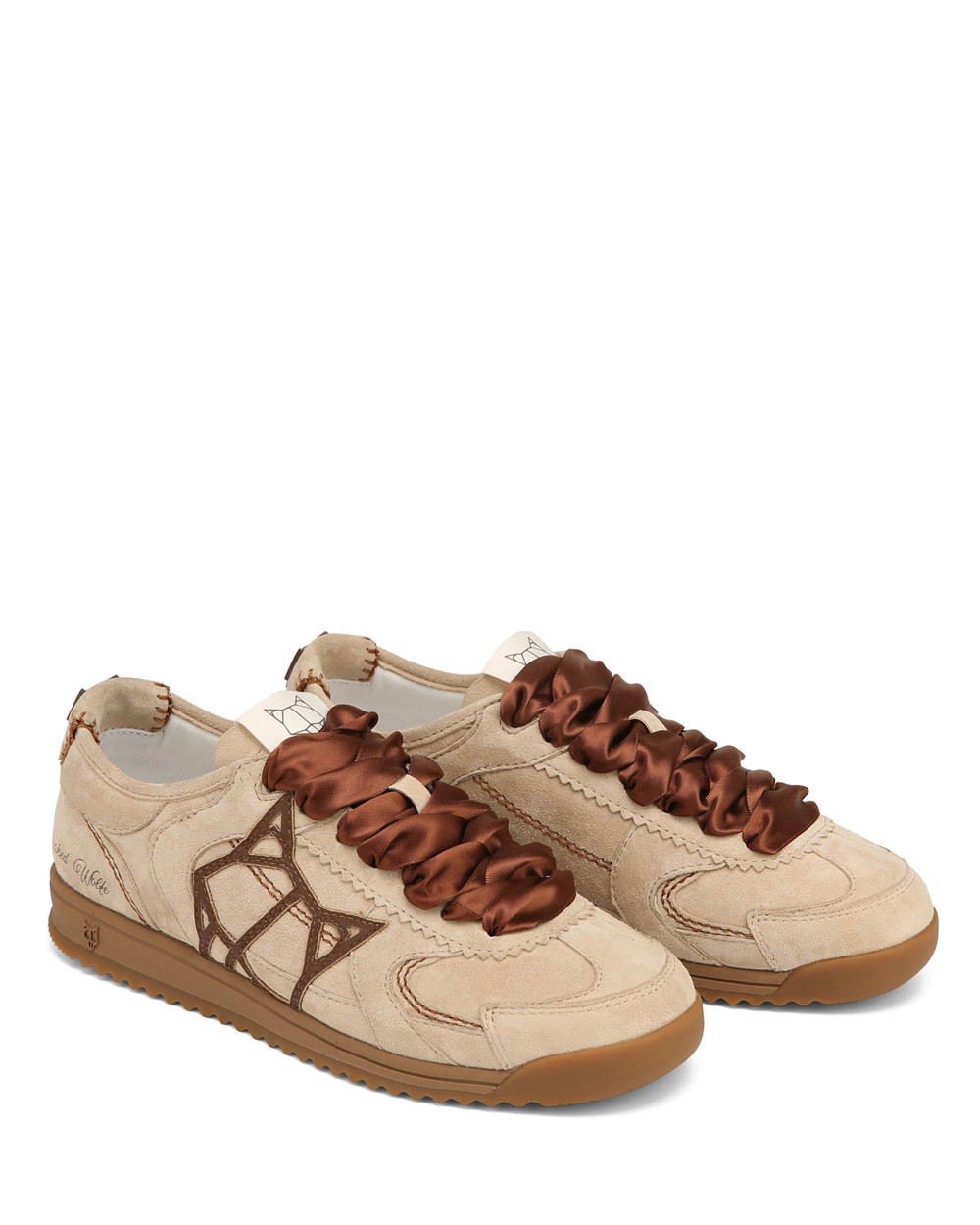 Festival Season Naked Wolfe Exposure Suede Off White | BLZEFP917