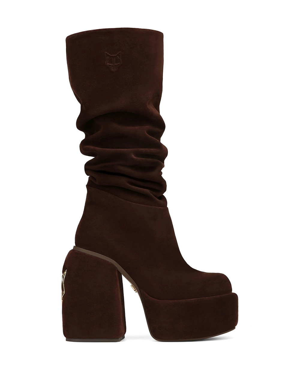 Festival Season Naked Wolfe Space Cow Suede Brown | CUKLQE428