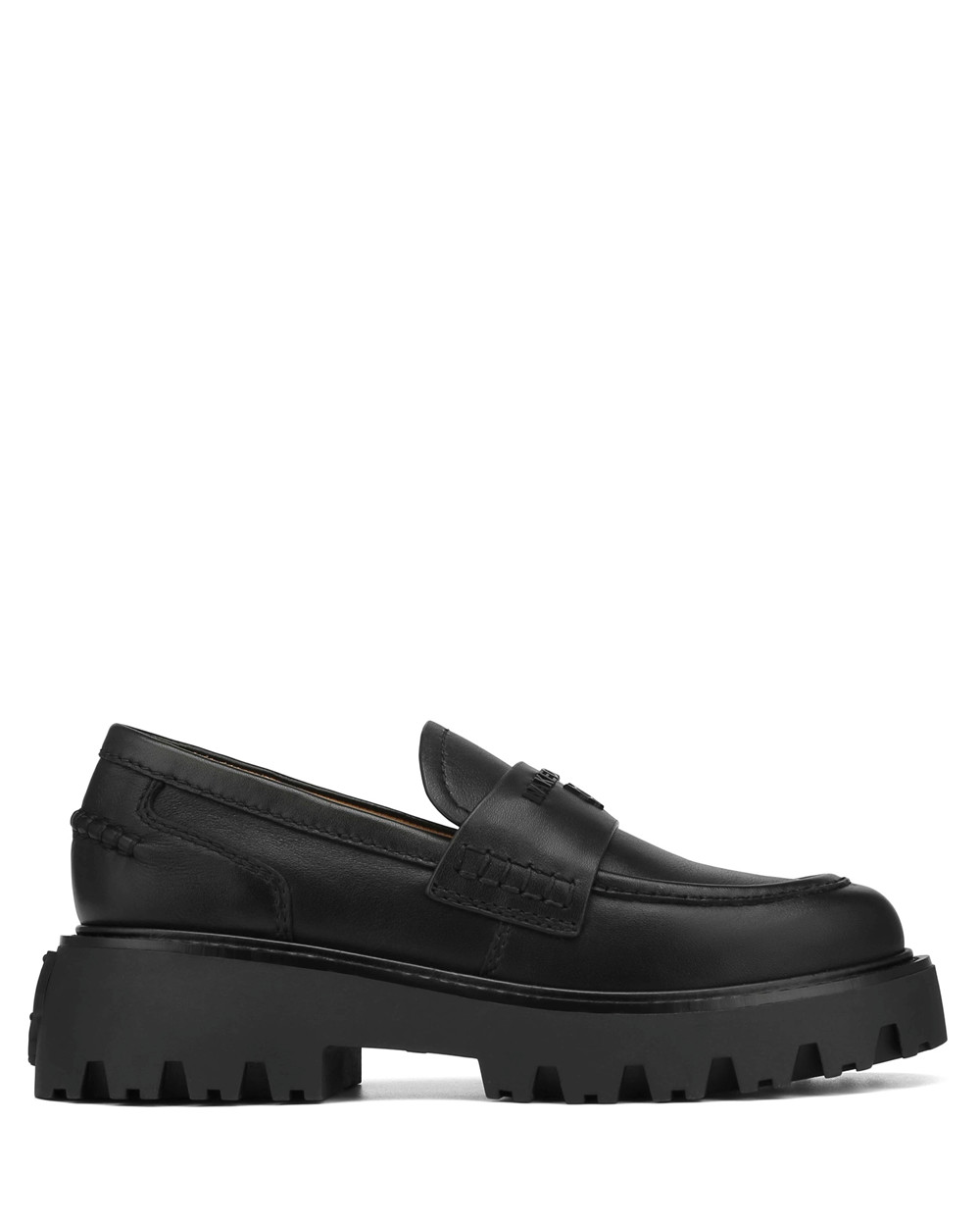 Loafers Naked Wolfe Flawed Black Leather | NLPETG085