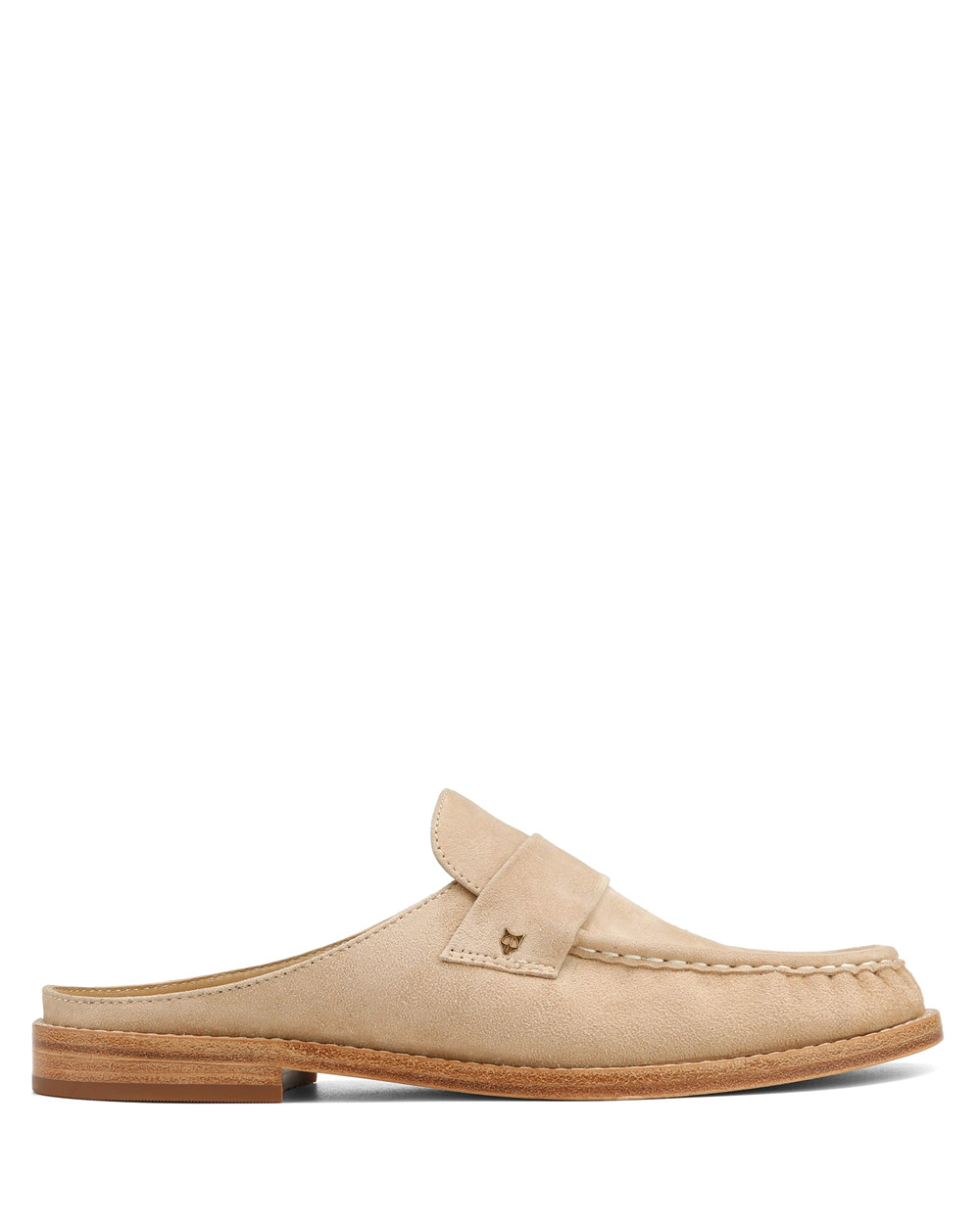 Loafers Naked Wolfe Gleam Kid Suede Sand | YQTEWZ831