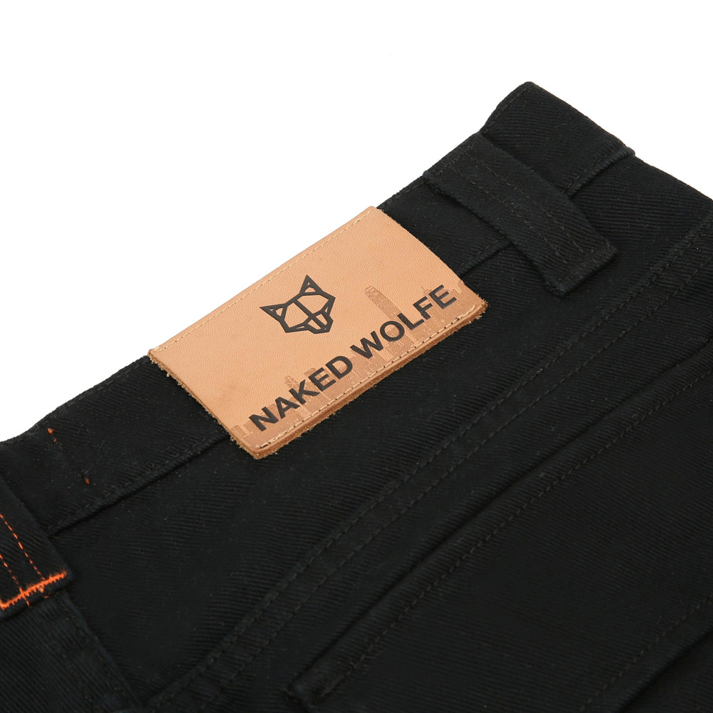 Παντελονι Naked Wolfe Baggy Pocket Cargo Pants Black Logo | FHXCYL058