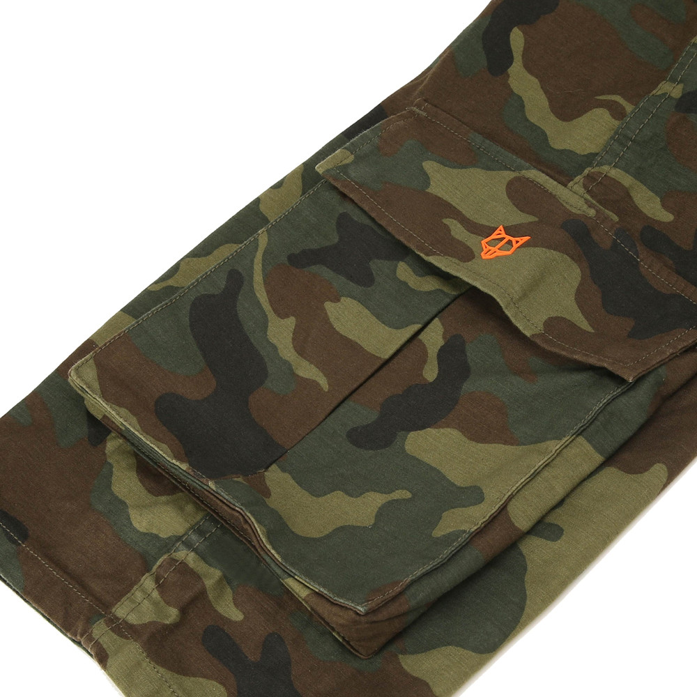 Παντελονι Naked Wolfe Baggy Pocket Cargo Pants Camo | COPQYK195