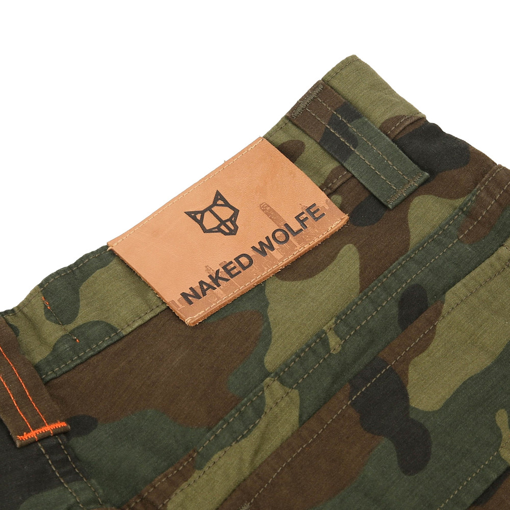 Παντελονι Naked Wolfe Baggy Pocket Cargo Pants Camo | COPQYK195