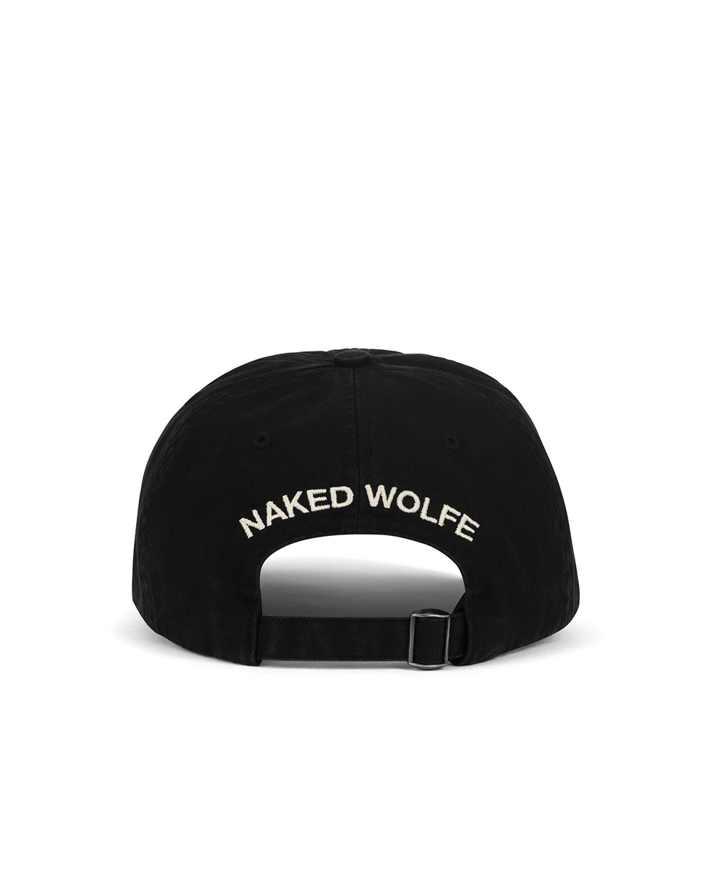 καπελα Naked Wolfe Baseball Cap Pure Black | VMWOYC273