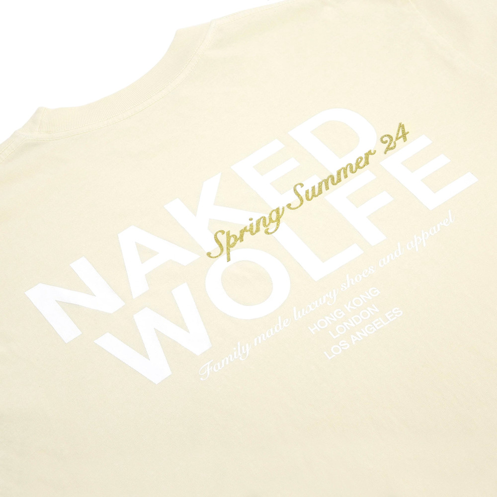 Μπλουζακι Naked Wolfe Classic T-Shirt Off White | KJLWXN306