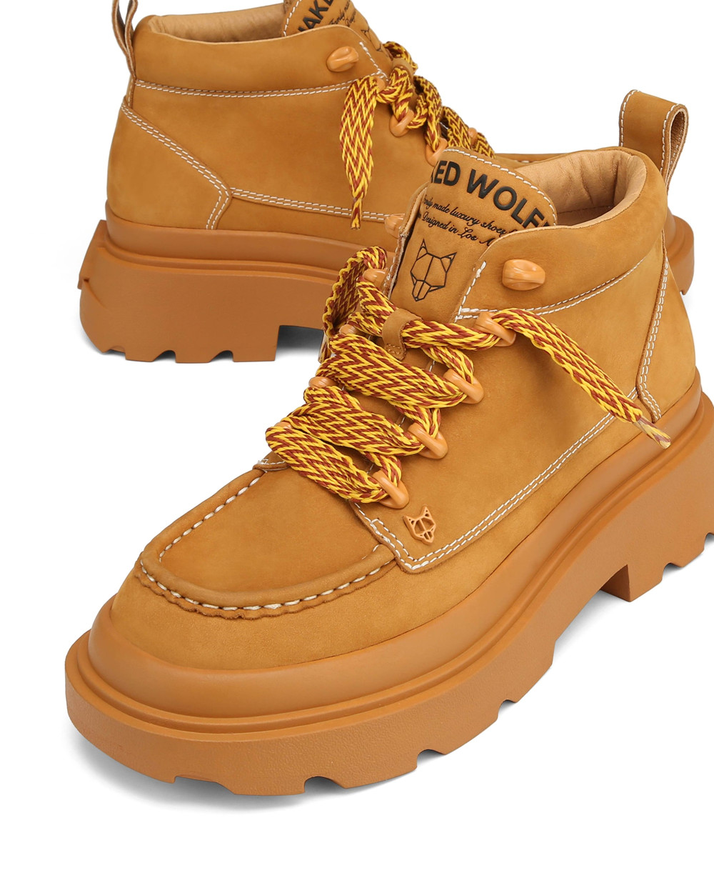 Μποτεσ Naked Wolfe Drown 2.0 Nubuck Leather Wheat | GADFIC586