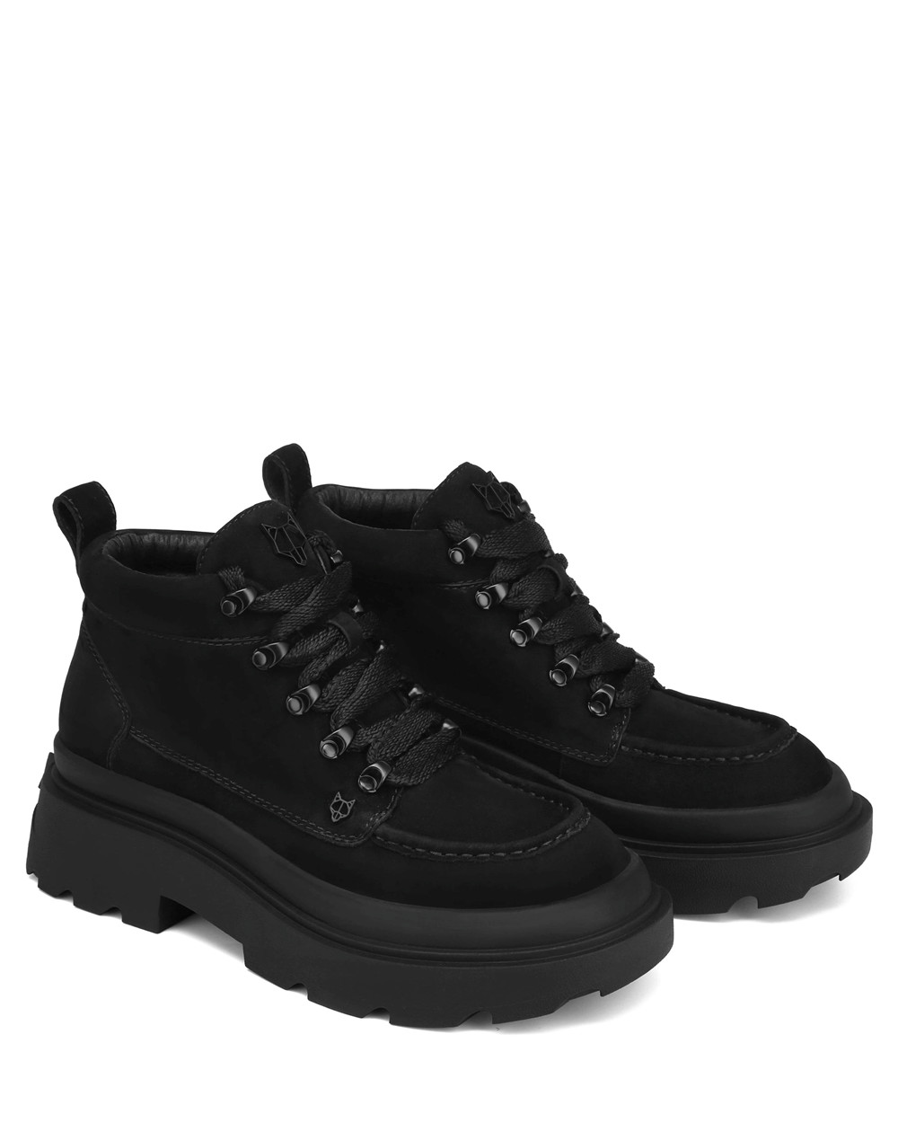 Μποτεσ Naked Wolfe Drown Black Nubuck | OCBMLJ201