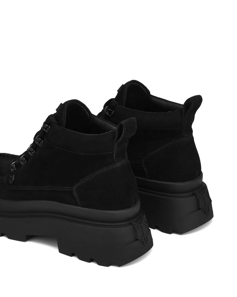 Μποτεσ Naked Wolfe Drown Black Nubuck | OCBMLJ201