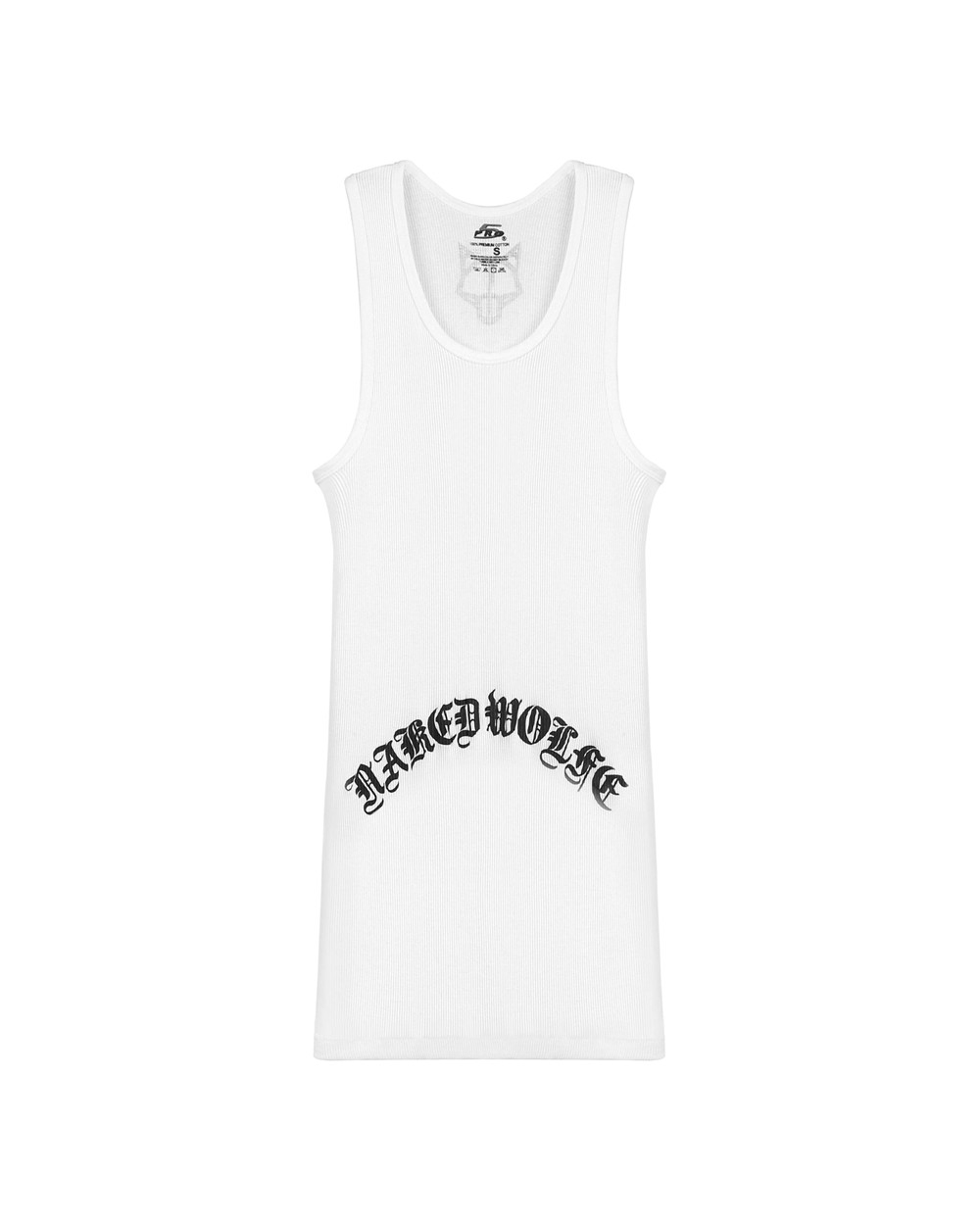 Μπλουζακι Naked Wolfe Gothic Tank White | CQURET956