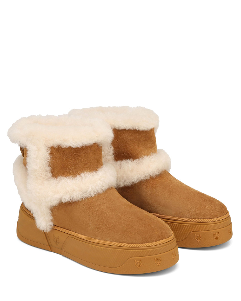 Μποτεσ Naked Wolfe K-01 Tan Shearling | RWBNZQ193