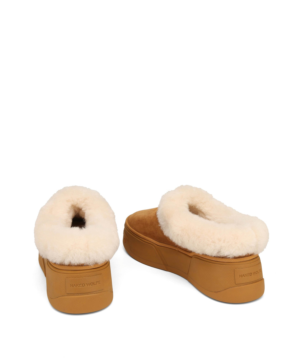 Μποτεσ Naked Wolfe K-02 Tan Shearling | MYQXWV358