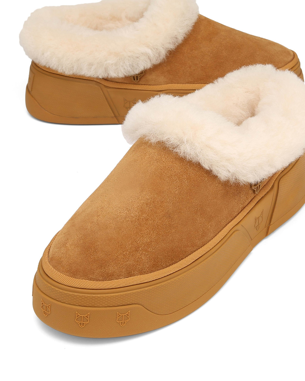 Μποτεσ Naked Wolfe K-02 Tan Shearling | MYQXWV358