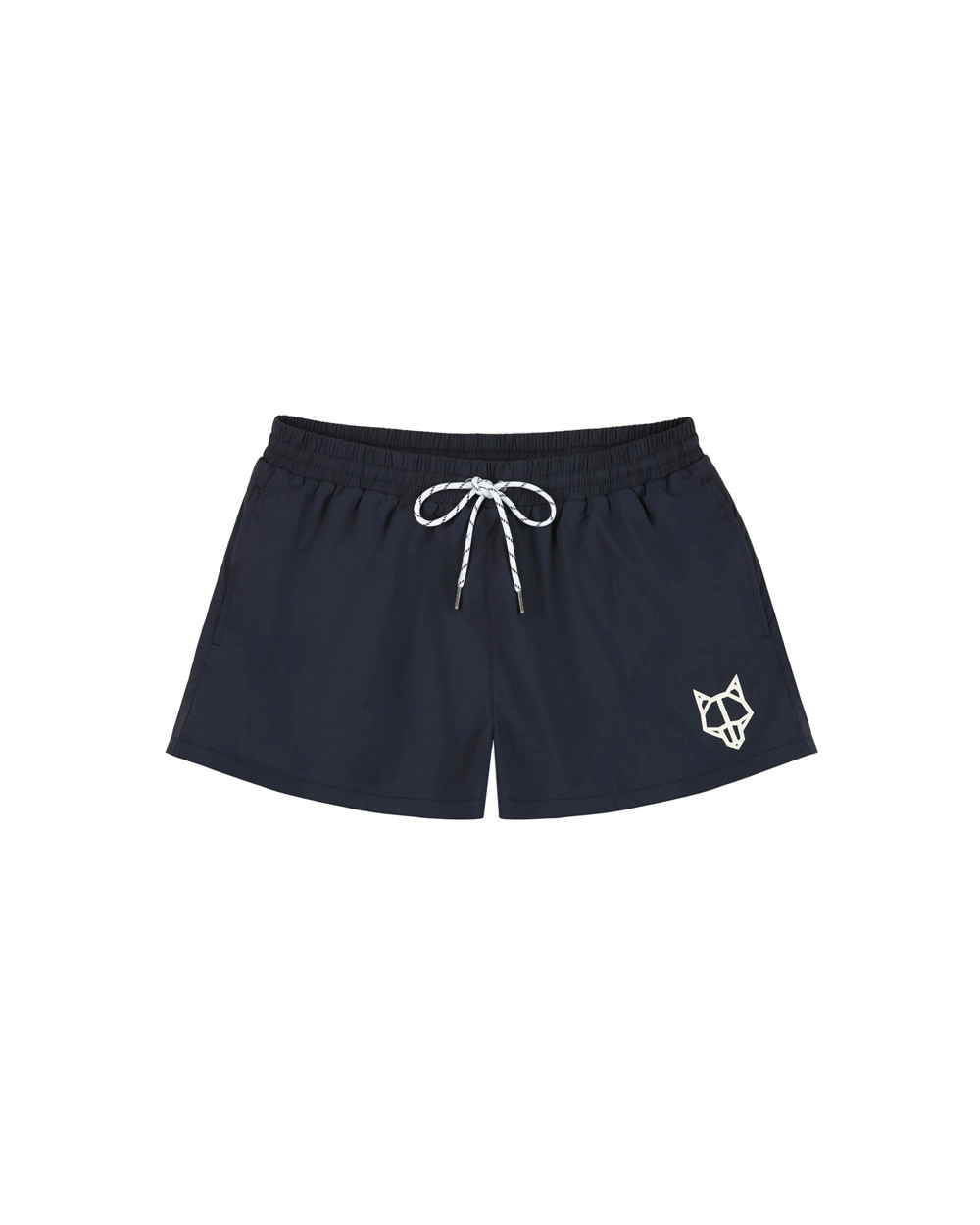 Σορτσ Naked Wolfe Wolfe Head Swim Shorts Navy | VFZDRB407