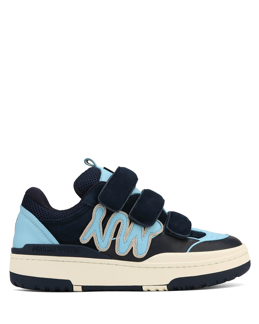 Αθλητικα Παπουτσια Naked Wolfe Atlanta Suede/Leather/Mesh Blue | ZVANCQ290