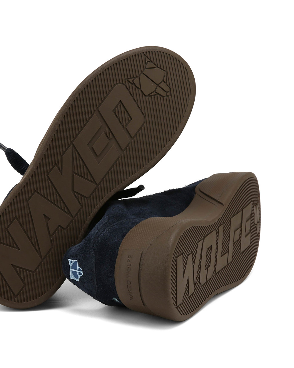 Αθλητικα Παπουτσια Naked Wolfe Kray Hairy Cow Suede Ocean | YZPHJB209