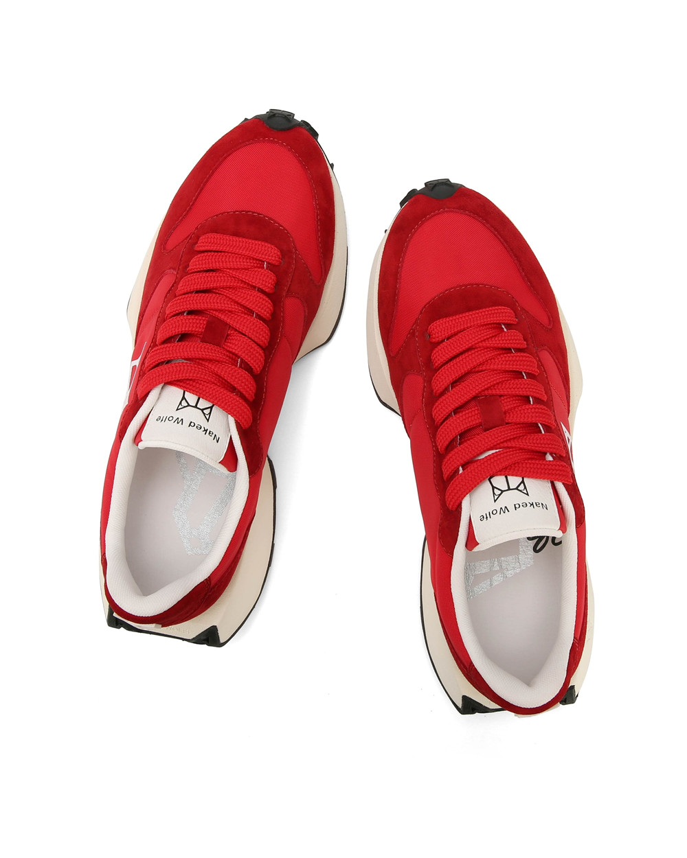 Αθλητικα Παπουτσια Naked Wolfe Plug Suede & Nylon Red | PHFGNQ563